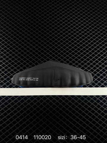 Nike Mind 001 Fragment Black With Blue Outsole Accents EU 36-45 Lifestyle - Unisex (BS-72078)