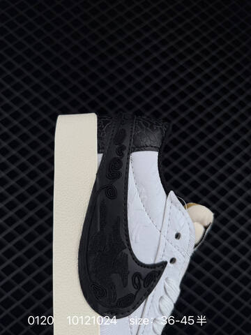Nike Blazer Low 77 Jumbo White Red 36-45 5 Lifestyle - Unisex (BS-73058)
