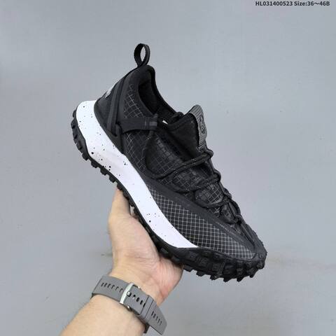 Nike ACG Mountain Fly Low GTX Black White Grey EU 36-46 Trail Shoe - Unisex BS-60204