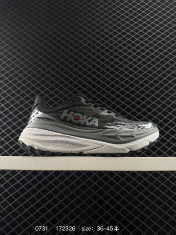 HOKA ONE ONE Mafate Speed 4 Black Grey White EU 36-45 Trail Shoe Trail Running Sneakers Unisex BS-86520
