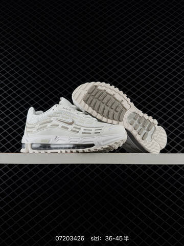 Nike Air Max 97 SE White Beige Black Red Silver EU 36-45 Running - Unisex (BS-70148)