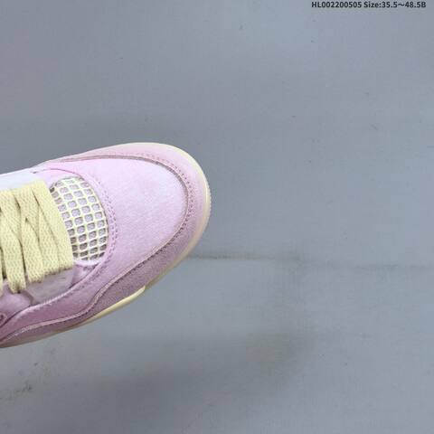 Jordan Air Jordan 4 Retro Pink Cream 35 5-48 5 Basketball - Unisex (BS-66036)