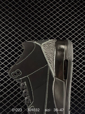 Jordan Air Jordan 3 Retro SE Black Dark Grey EU 36-47 Basketball Shoe - Unisex BS-79784