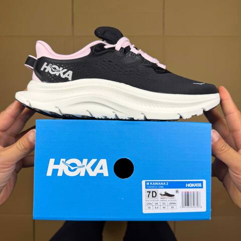 HOKA Kawana 2 Black Pink White Running Shoe Running Sneakers BS-86917