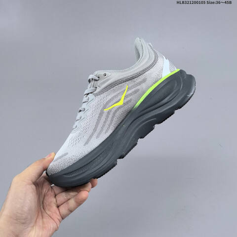 HOKA ONE Bondi 9 1162011 36 1 1 Replica High-end Men s And Women s Fashion Sports Running And Basketball Shoes Up To 95 Off Retail During The Current Promotion Casual Lifestyle Sneakers (BS-69411)