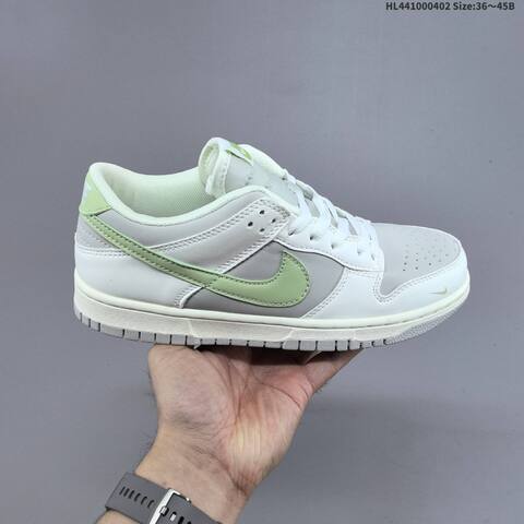 Nike SB Dunk Low White Light Grey Pink Burgundy EU 36-45 Skate Shoe - Unisex BS-60975