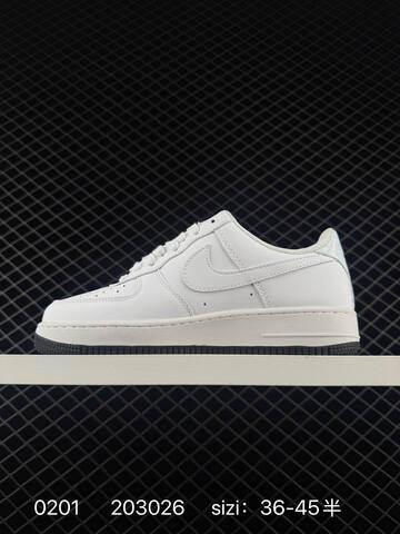 Nike Air Force 1 07 Low BQ9044-100 White Black Orange EU 36-45 Lifestyle - Unisex (BS-72858)