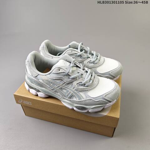 ASICS GEL NYC Black Graphite Light Blue EU 36-45 Running Shoe Running Sneakers - Unisex (BS-69322)