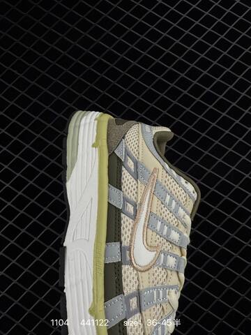 Nike P-6000 Beige Gray Olive With White And Lime Accents EU 36-45 Running - Unisex (BS-74378)