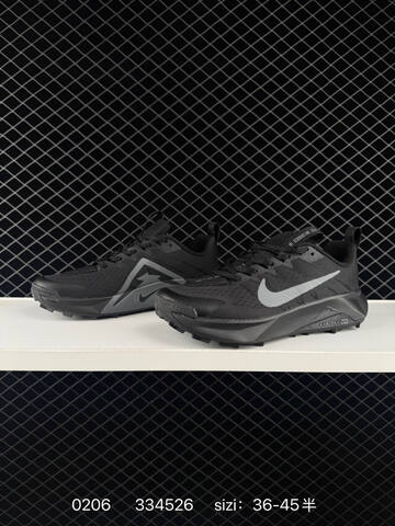 Nike ReactX Wildhorse 10 FV2338-015 Black Gray White EU 36-45 Trail - Unisex (BS-72808)