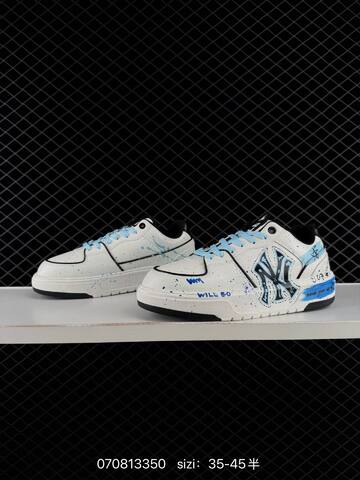 MLB Chunky Liner White Black Light Blue EU 35-45 Sneaker Casual Sneakers - Unisex