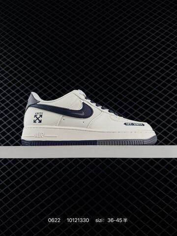 Nike Air Force 1 07 Low Off White Beige Black Neon Green Olive White Cyan EU 36-45 Sneaker - Unisex (BS-70655)