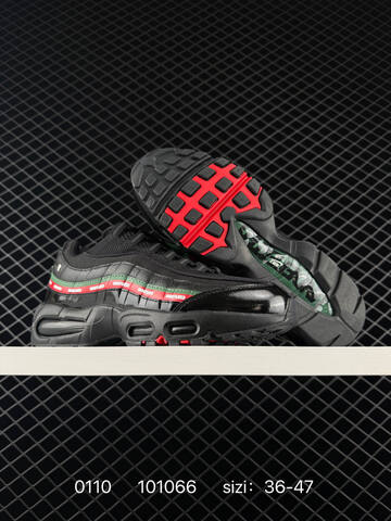 Nike Air Max 95 UNDEFEATED White Green Red EU 36-47 Lifestyle - Unisex (BS-73208)