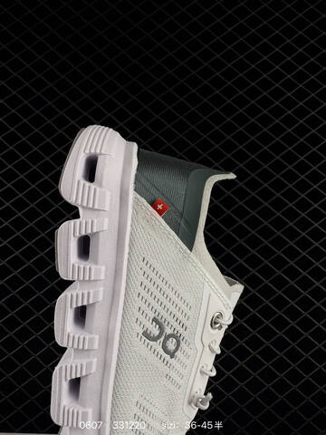 On Running Cloud 6 Coast White Dark Gray EU 36-45 Running Shoe Running Sneakers - Unisex (BS-85195)