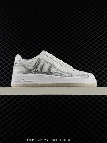 Nike Air Force 1 07 Black White Clear EU 36-45 Sneaker - Unisex (BS-70709)