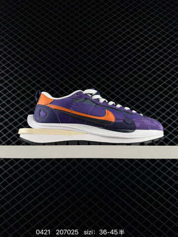 Nike Vaporwaffle Sacai Dark Iris Orange Purple Orange Sail Red Blue White Grey Red Blue Mesh EU 36-45 Lifestyle - Unisex (BS-71958)