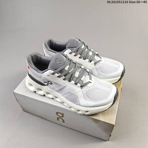 On Cloudrunner 2 Black White Orange Purple EU 36-45 Running Shoe Running Sneakers - Unisex (BS-69749)