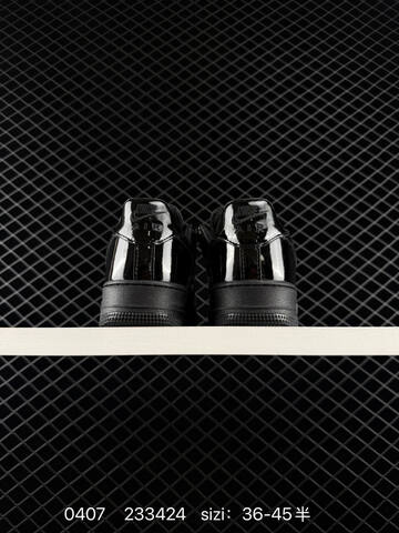Nike Air Force 1 07 Triple Black Patent Leather EU 36-45 Lifestyle - Unisex (BS-72260)