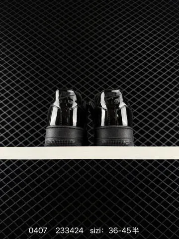 Nike Air Force 1 07 Triple Black Patent Leather EU 36-45 Lifestyle - Unisex BS-72260