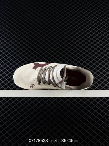 On Cloudmonster 3 Hyper Cream Maroon Taupe Black EU 36-45 Running Shoe Running Sneakers - Unisex (BS-85029)