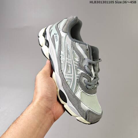 ASICS GEL NYC Grey Black Pink Blue Cream EU 36-45 Running Shoe Running Sneakers - Unisex (BS-69321)