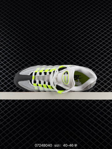 Nike Air Max 95 OG Black Grey White Neon Yellow EU 40-46 Running - Men's (BS-70097)