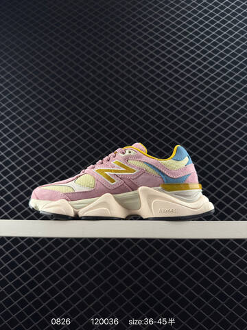 New Balance 9060 Pink Cream Yellow Blue White EU 36-45 Sneaker Unisex BS-82916