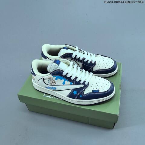 Nike Air Jordan 1 White Black Multicolor Custom Labubu-themed EU 36-45 Lifestyle - Unisex (BS-66072)