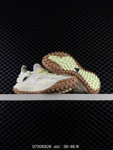 Nike ACG Mountain Fly Low GTX SE Light Beige Lime Brown EU 36-46 Trail - Unisex (BS-70020)