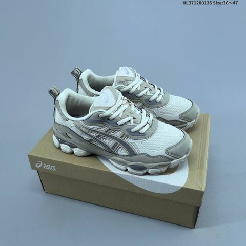 Asics Gel-NYC RGD Grey Blue Black EU 36-47 Running Shoe Running Sneakers - Unisex (BS-69037)