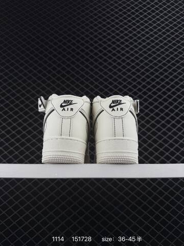 Nike Air Force 1 07 Mid Sail Black EU 36-45 Lifestyle - Unisex (BS-74203)