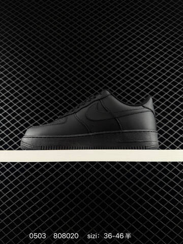 Nike Air Force 1 07 Low Black EU 36-46 Lifestyle - Unisex (BS-71717)