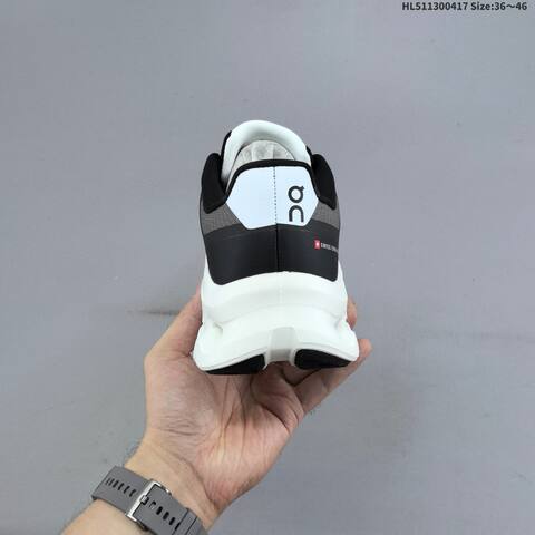 On Cloudtilt Black White Off White EU 36-46 Running Shoe Running Sneakers - Unisex (BS-69601)