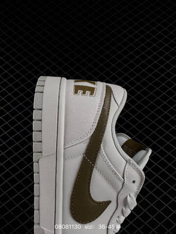 Nike Big Lux White Olive Brown EU 36-45 Skate - Unisex (BS-69885)