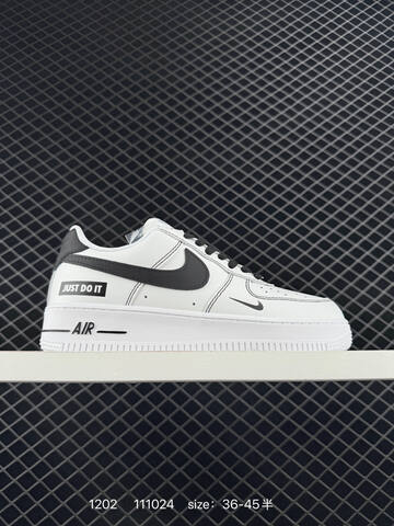Nike Air Force 1 Low White Black Khaki Gum White Red Black White EU 36-45 Lifestyle - Unisex (BS-73882)