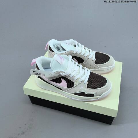 Nike Air Jordan CMFT Era Black White Pink Cream 36 46B Casual - Women's (BS-65980)