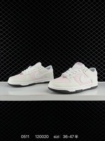 Nike Dunk Low SB Sail Light Pink Light Blue Black White EU 36-47 Skate - Unisex (BS-71540)