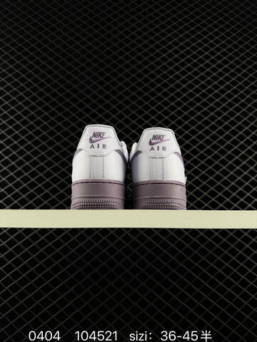 Nike Air Force 1 White Light Purple Silver EU 36-45 Lifestyle - Unisex BS-72284
