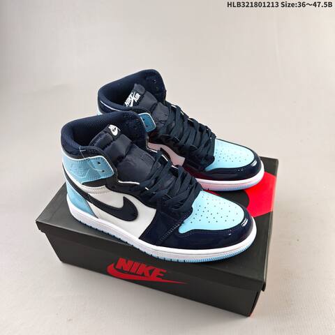 Air Jordan 1 Retro UNC High OG AIR JORDAN 1 Aj1 Lifestyle BS-67454