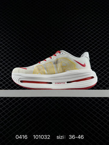 Nike Air Zoom Vomero Premium ReactX White University Red Yellow EU 36-46 Running - Unisex (BS-72069)