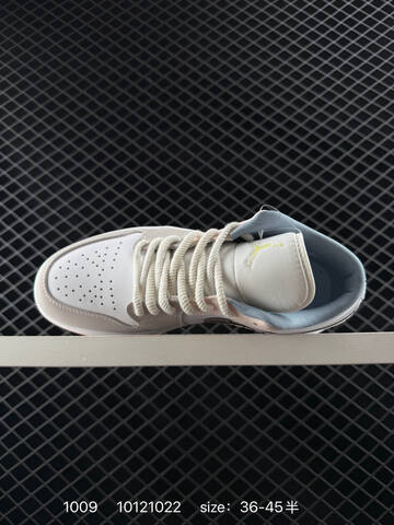 Jordan Air Jordan 1 Low White Light Blue Beige Brown Pink EU 36-45 Sneaker - Unisex BS-80562