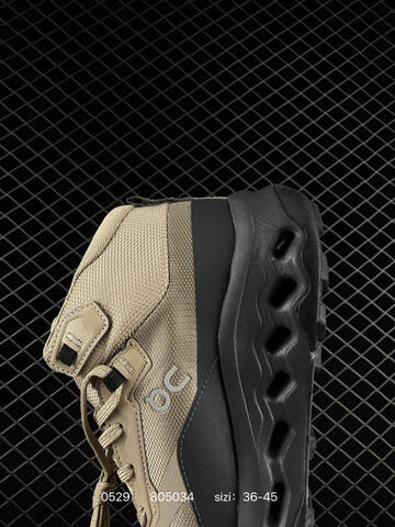 On Cloudtilt Khaki Dark Gray Black EU 36-45 Trail Shoe Trail Running Sneakers - Unisex (BS-85229)