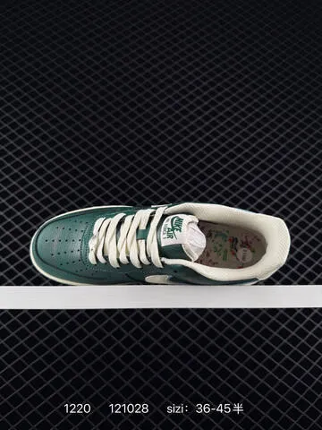 Nike Air Force 1 Low Green Cream Light Blue EU 36-45 5 Lifestyle - Unisex BS-73573
