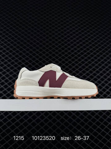 New Balance 327 Dark Gray Off White Black Brown 26-37 Sneaker - Women's (BS-82483)