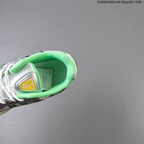 ASICS Gel-Kayano 12 1 Silver White Green Yellow EU 36-45 Running Shoe Running Sneakers - Unisex (BS-69330)