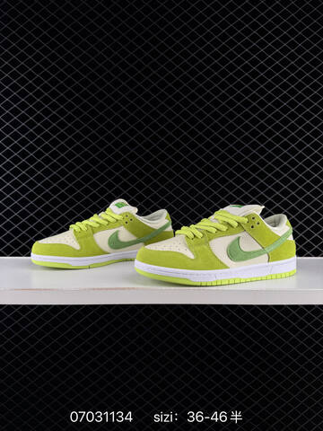 Nike SB Dunk Low Pro Lime Green Off White White EU 36-46 Skate - Unisex (BS-70421)