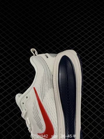 Nike Vomero 18 ReactX Air Zoom White Red Navy Silver EU 36-45 Running - Unisex (BS-70276)