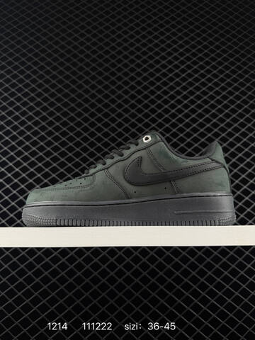 Nike Air Force 1 07 Low Dark Olive Black 36-45 Casual - Unisex (BS-73701)