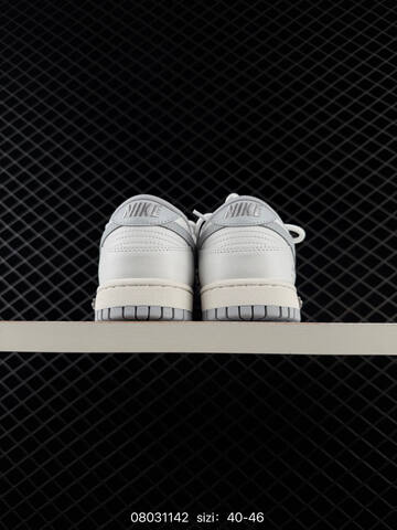 Nike SB Dunk Low White Light Grey Off White 40-46 Skate - Men's (BS-69970)