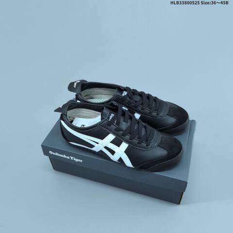 Onitsuka Tiger Mexico 66 Black Red EU 36-45 Sneaker Casual Sneakers - Unisex BS-68800
